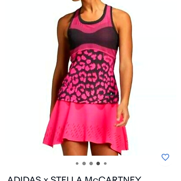 Adidas & Stella Mccartney Colaboration Barricade Court Contour Gym Tennis Sz M - Picture 2 of 11